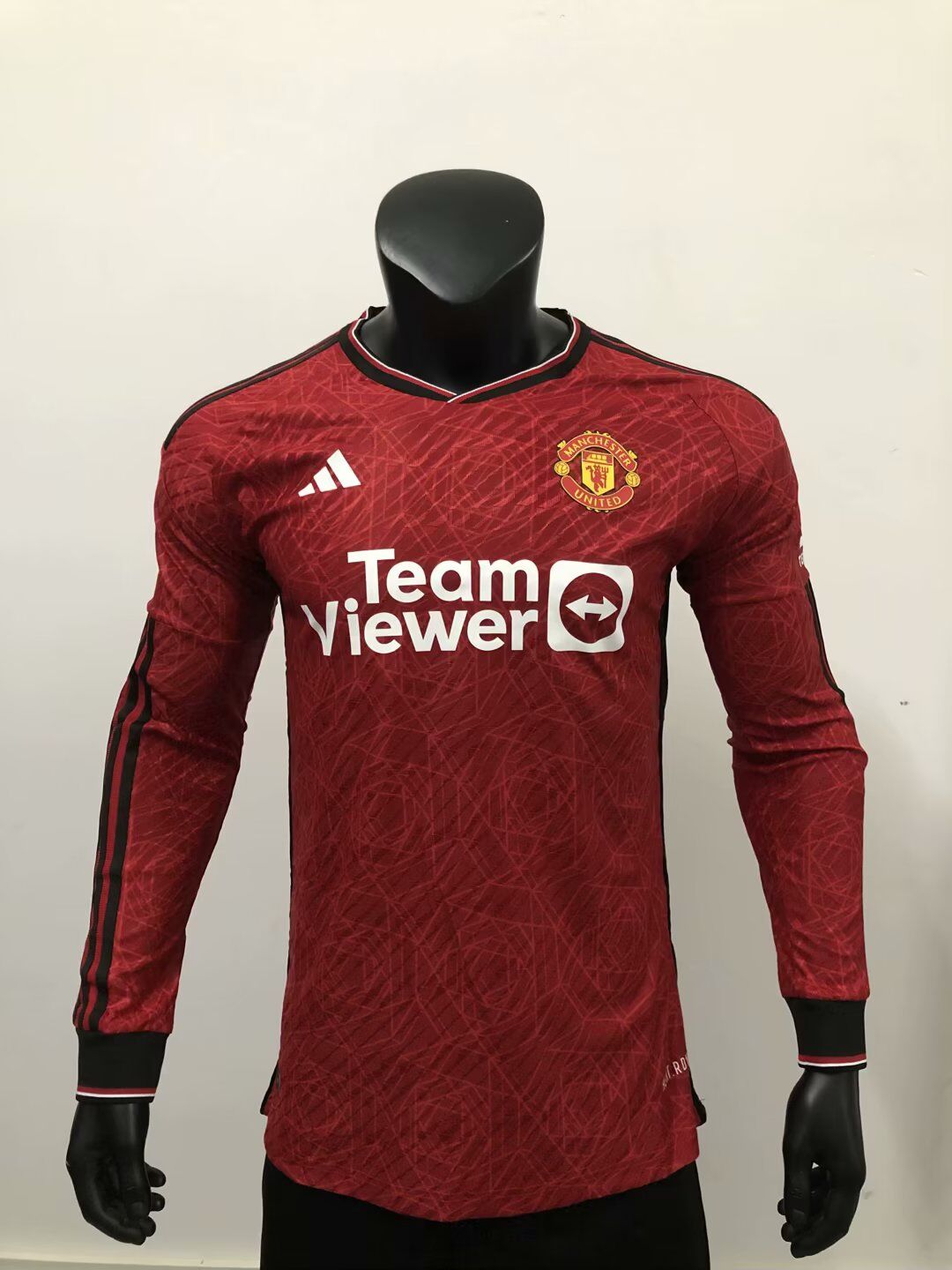 AAA Quality Manchester Utd 23/24 Home Long Jersey(Player)